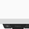 Fellowes Levado Zit-sta-bureau Rechthoekig Wit T-Voet 1.829 (B) x 698 (D) x 1.257 (H) mm MDF (Medium-density fibreboard), PVC (Polyvinylchloride), Staal