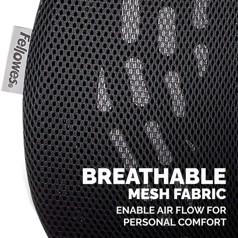 Fellowes Rug Support Stof Zwart Angel Zwart