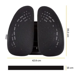 Fellowes Rug Support Stof Zwart Angel Zwart
