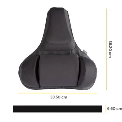 Fellowes Rugsteun Professional Series Zwart 37,5 x 5,5 x 36,5 cm