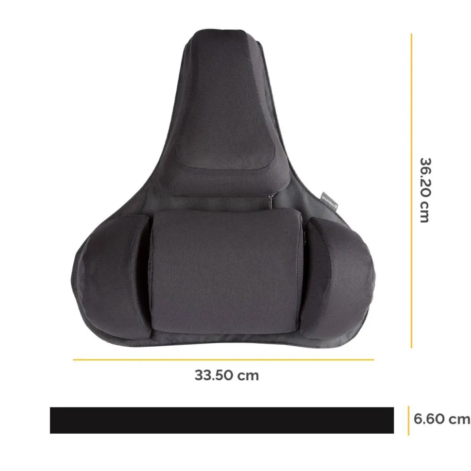 Fellowes Rugsteun Professional Series Zwart 37,5 x 5,5 x 36,5 cm
