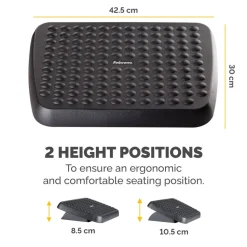 Fellowes standaard Voetensteun 447.6 x 333.3 x 95,2 mm Zwart