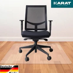 FLOORDIREKT PRO Eco Stoelmat PET (Polyetheentereftalaat) Transparant 114 x 130 cm