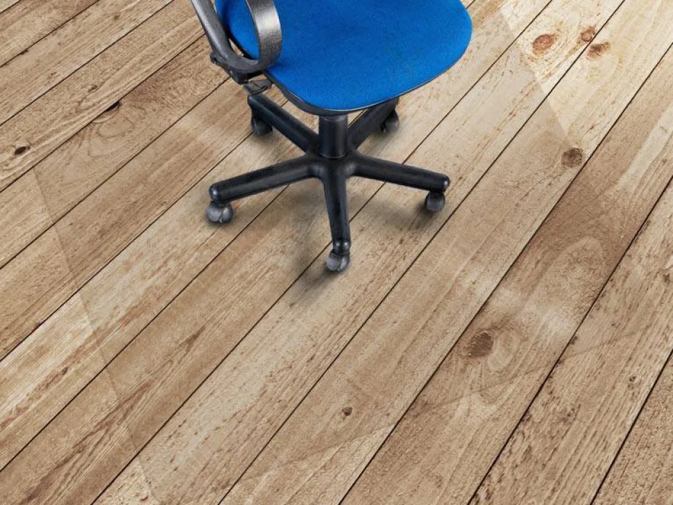 FLOORDIREKT PRO Stoelmat PC (polycarbonaat) Transparant 75 cm