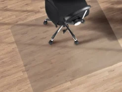 FLOORDIREKT PRO Stoelmat PC (polycarbonaat) Transparant 75 cm