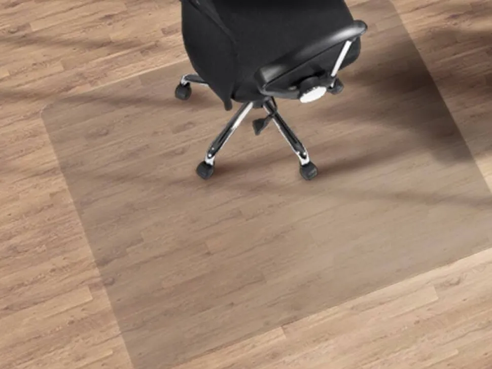 FLOORDIREKT PRO Stoelmat PC (polycarbonaat) Transparant 75 cm