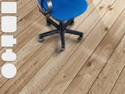 FLOORDIREKT PRO Stoelmat PC (polycarbonaat) Transparant 75 cm