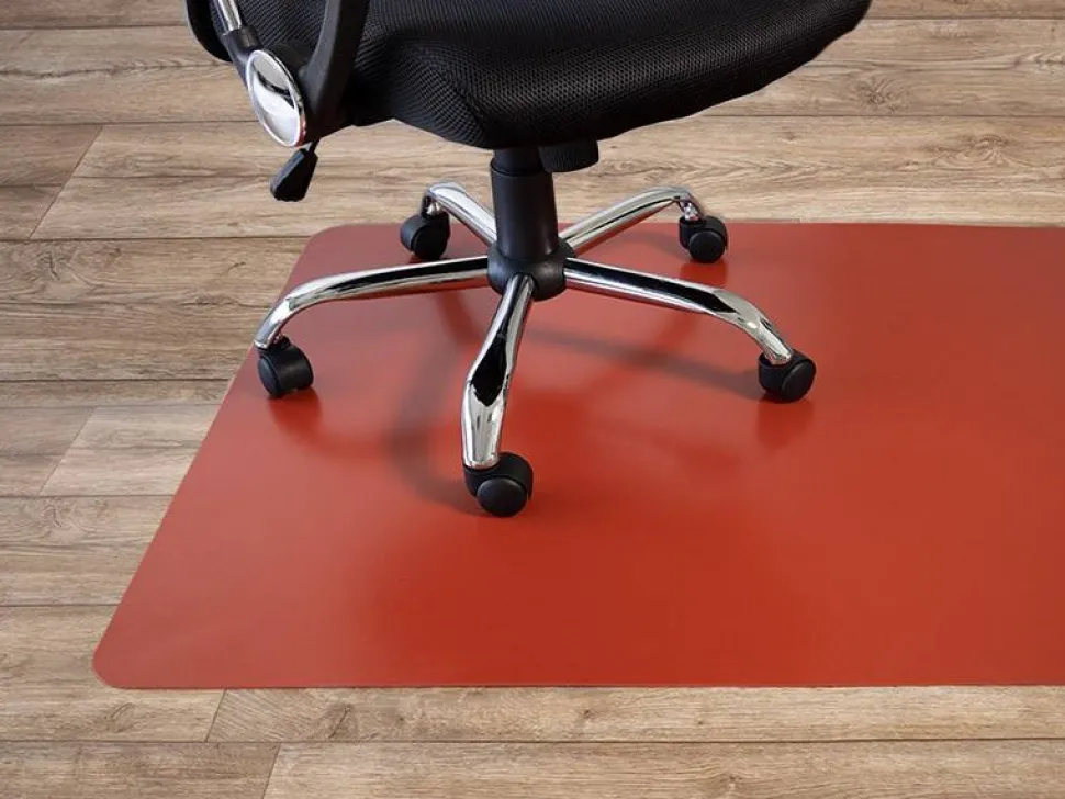 FLOORDIREKT PRO Stoelmat PP (Polypropeen) Rood 114 x 150 cm