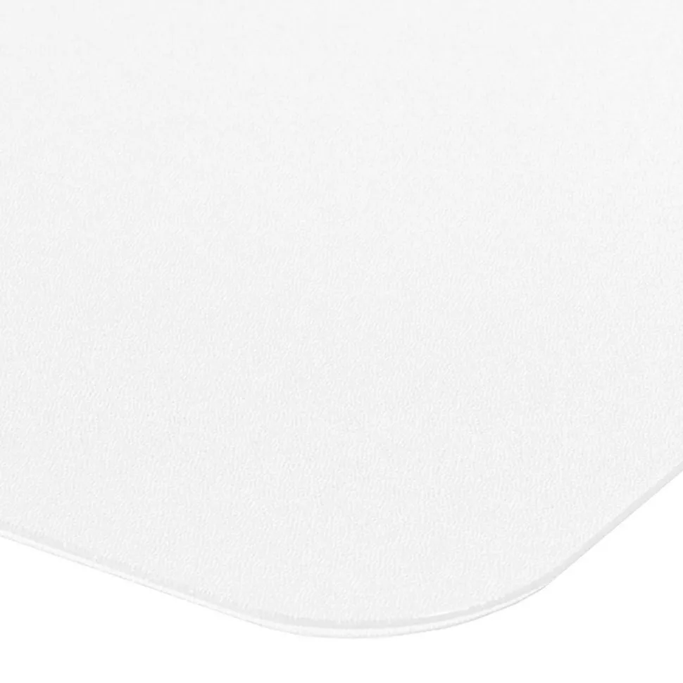 FLOORDIREKT PRO Stoelmat PC (polycarbonaat) Wit 75 x 120 cm