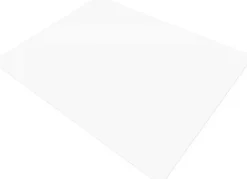 FLOORDIREKT PRO Stoelmat PC (polycarbonaat) Wit 75 x 120 cm