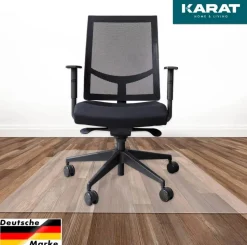 FLOORDIREKT PRO Stoelmat PC (polycarbonaat) Transparant 114 x 200 cm
