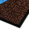 FLOORDIREKT STEP Deurmat Brasil Polyamide, PVC Bruin 900 x 600 mm