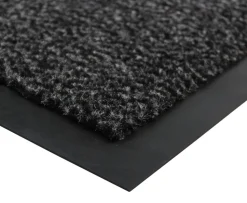 Floortex Deurmat Indoor Premium Grijs Microvezel, PP (Polypropeen), PVC (Polyvinylchloride)