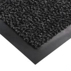 Floortex Deurmat Indoor Premium Grijs Microvezel, PP (Polypropeen), PVC (Polyvinylchloride)