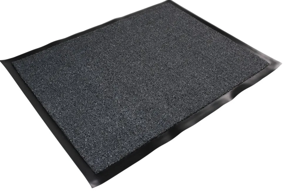 Floortex Deurmat Indoor Value Grijs PP (Polypropeen), PVC (Polyvinylchloride)