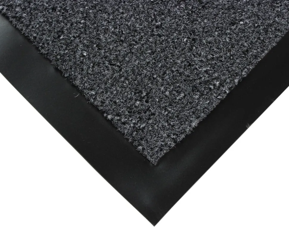 Floortex Deurmat Indoor Value Grijs PP (Polypropeen), PVC (Polyvinylchloride)