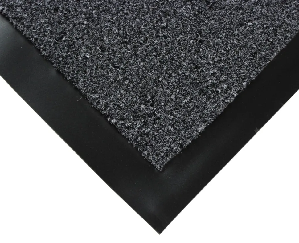 Floortex Deurmat Indoor Value Grijs PP (Polypropeen), PVC (Polyvinylchloride)