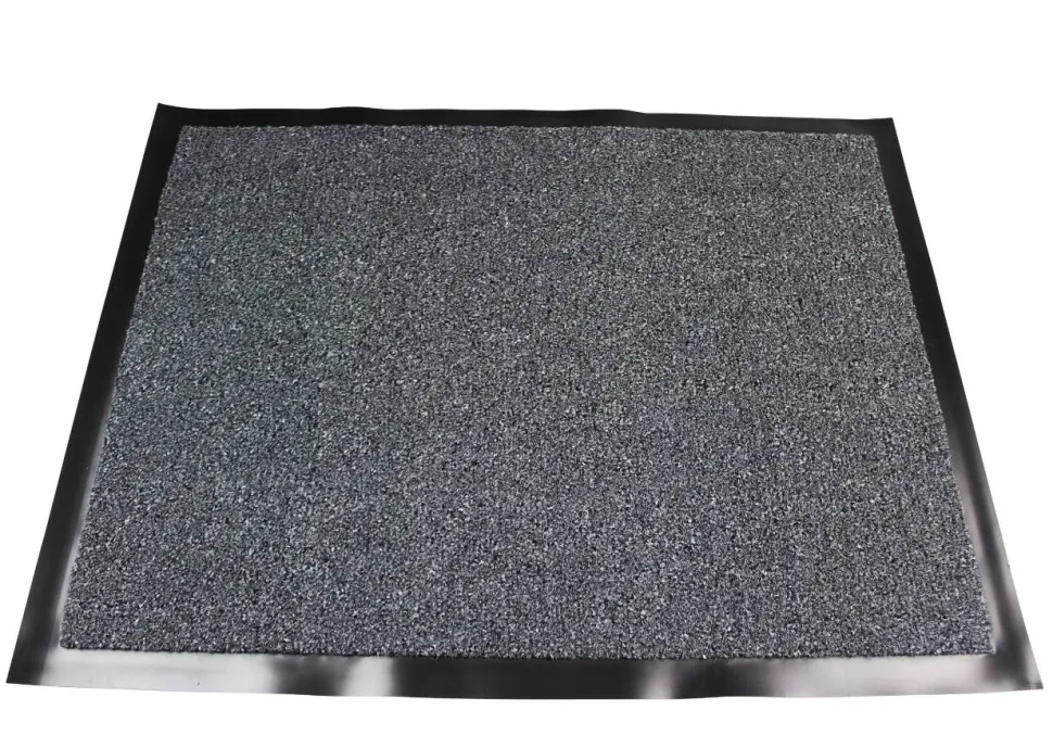 Floortex Deurmat Indoor Value Grijs PP (Polypropeen), PVC (Polyvinylchloride)