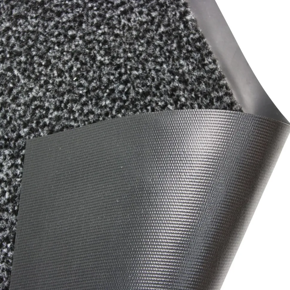 Floortex Deurmat Indoor Value Grijs PP (Polypropeen), PVC (Polyvinylchloride)