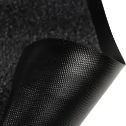 Floortex Deurmat Indoor Value Zwart PP (Polypropeen), PVC (Polyvinylchloride)