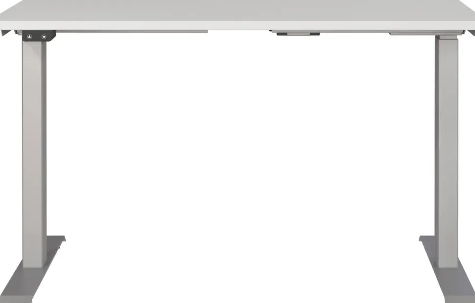 GERMANIA AGENDA Elektronisch in hoogte verstelbaar Bureau Lichtgrijs 1.200 (B) x 800 (D) x 1.200 (H) mm