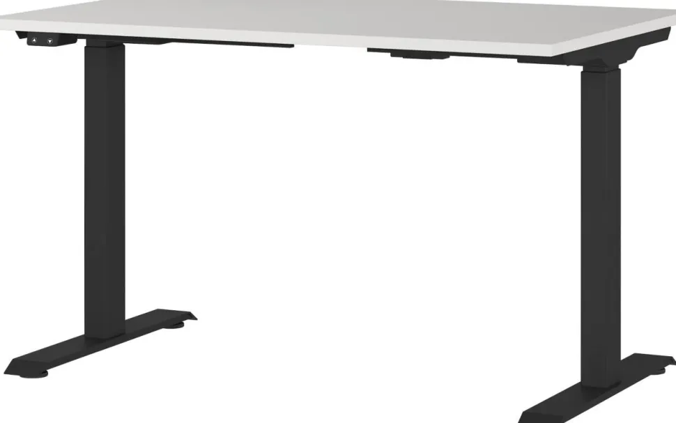 GERMANIA AGENDA Elektronisch in hoogte verstelbaar Bureau Lichtgrijs 1.200 (B) x 800 (D) x 1.200 (H) mm