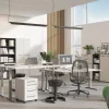 GERMANIA AGENDA In hoogte verstelbaar Bureau Lichtgrijs 1.600 (B) x 800 (D) x 910 (H) mm
