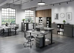 GERMANIA BEDANO Archiefkast 1 Lade 810 x 400 x 1.200 mm Grafiet