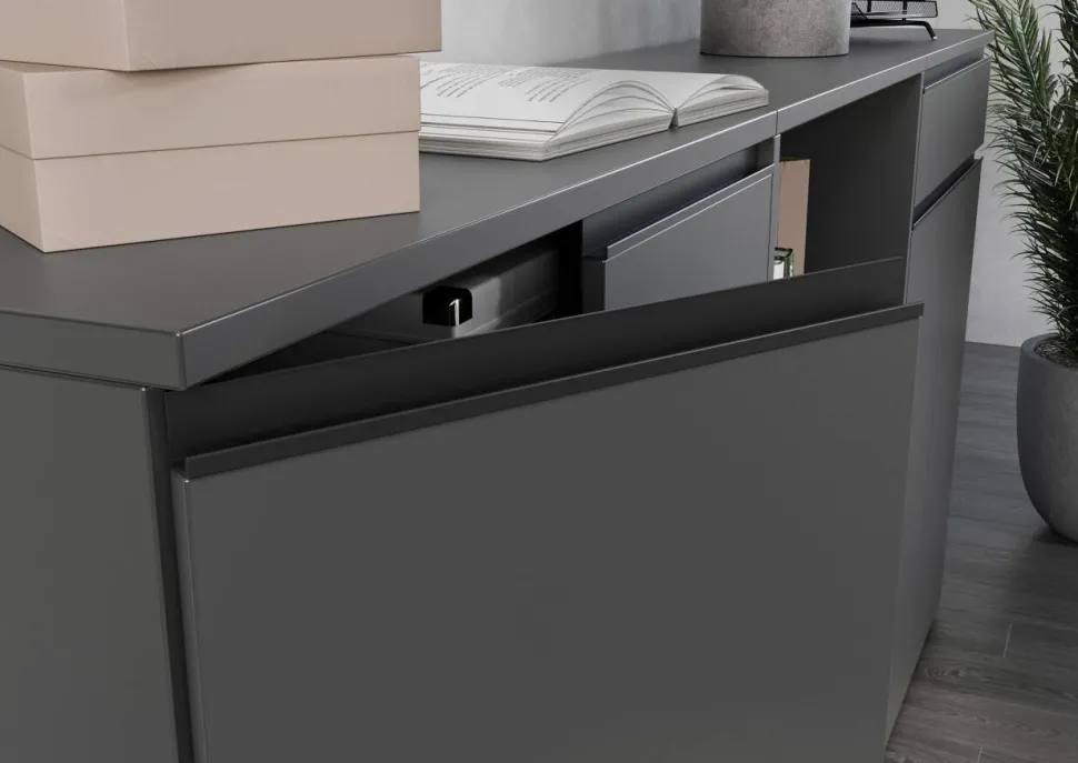GERMANIA BEDANO Archiefkast 810 x 400 x 1.200 mm Grafiet