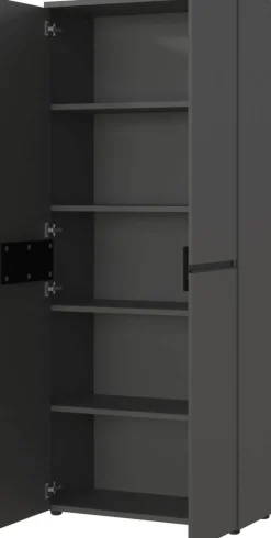 GERMANIA BEDANO Archiefkast 810 x 400 x 1.970 mm Grafiet