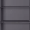 Germania boekenkast 4235-564 bruin, donkergrijs, eiken 800 mm (B) X 400 mm (D) X 1970 mm (H)