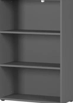 Germania boekenkast 4231-547 grafiet 800 mm (B) X 400 mm (D) X 1200 mm (H)