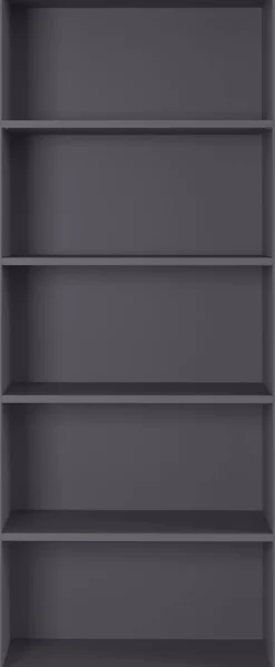 Germania boekenkast 4235-547 grafiet 800 mm (B) X 400 mm (D) X 1970 mm (H)