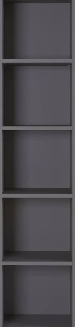 Germania boekenkast 4234-547 grafiet 450 mm (B) X 400 mm (D) X 1970 mm (H)