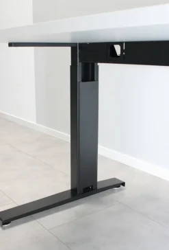 Germania bureau-uitbreiding 4241-581 lichtgrijs, zwart 1130 mm (B) X 600 mm (D) X 870 mm (H)