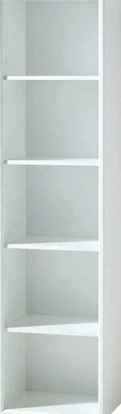 GERMANIA Gemelamineerde spaanplaat Boekenkast 4 Planken 500 x 370 x 1.960 mm Wit
