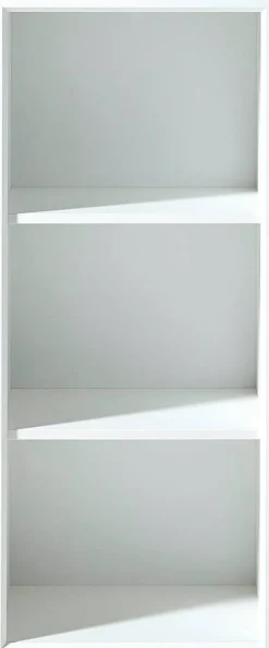 GERMANIA Gemelamineerde spaanplaat Boekenkast 2 Planken 500 x 370 x 1.200 mm Wit
