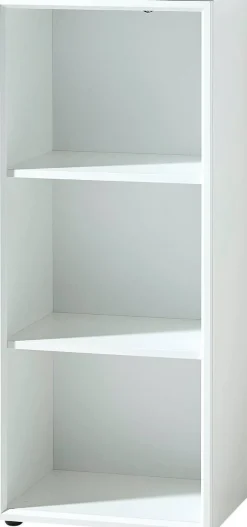 GERMANIA Gemelamineerde spaanplaat Boekenkast 2 Planken 500 x 370 x 1.200 mm Wit