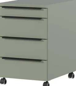 GERMANIA GW-Mailand 4377-628 Mobiel ladeblok 4 Lades 420 x 600 x 630 mm