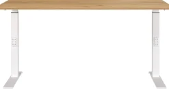 GERMANIA GW-Mailand Bureau Bruin Eiken C-Voet 1,400 (B) x 800 (D) x 910 (H) mm Spaanplaat, metaal