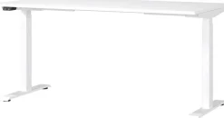 GERMANIA GW-Mailand Hoogteverstelbaar Zit-sta-bureau T-Voet 1,600 (B) x 800 (D) x 1,200 (H) mm Spaanplaat, metaal