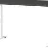 GERMANIA GW-Mailand Hoogteverstelbaar Bureau Grafiet C-Voet 1,200 (B) x 800 (D) x 910 (H) mm Spaanplaat, metaal
