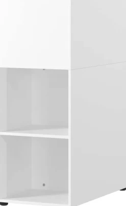 GERMANIA GW-Mailand Scheidingswand Spaanplaat 800 x 460 x 1,200 mm Wit
