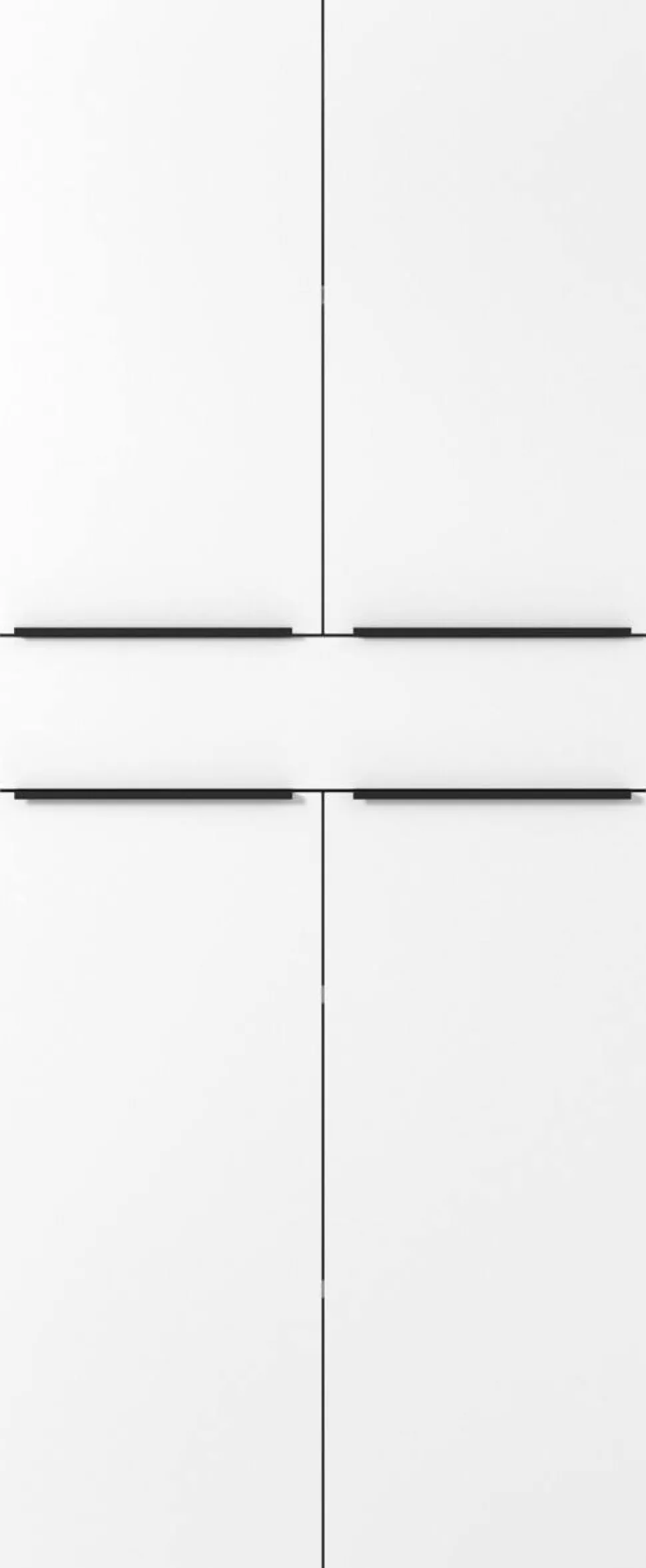 GERMANIA GW-Mailand Spaanplaat Archiefkast 810 x 400 x 1.970 mm Wit