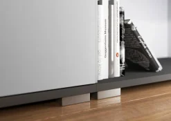 GERMANIA GW-Profi 2.0 ABS (Acrylonitril-butadieen-styreen), Melamine, Spaanplaat Archiefkast Niet afsluitbaar 800 x 400 x 2.000 mm Lichtgrijs, donkergrijs