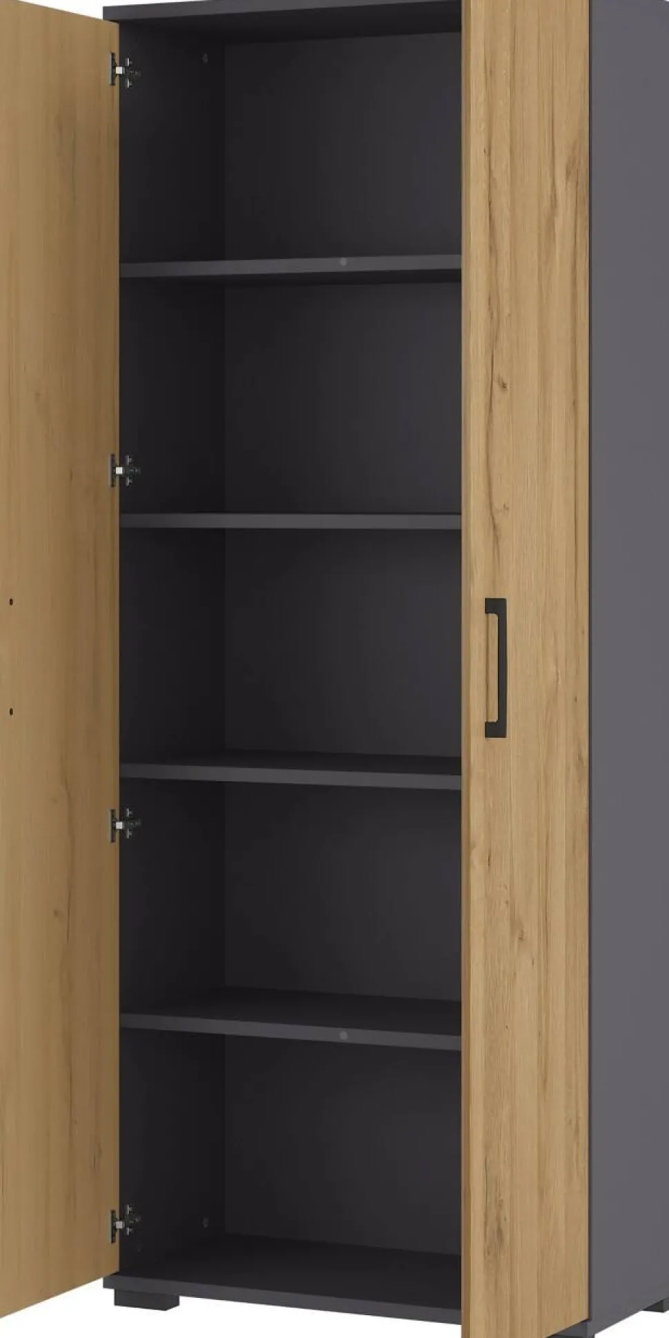 GERMANIA GW-Profi 2.0 archiefkast 4250-564 Bruin, donkergrijs Eiken 800 x 400 x 2.000 mm