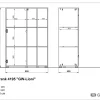 GERMANIA Hangmappenladekast Melamine 2 Planken Afsluitbaar 850 x 400 x 1.200 mm Eiken Lichtbruin