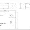 GERMANIA Hoogteverstelbaar Hoekbureau Metaal, spaanplaat C-Voet 2,400 x 2,000 x 910 mm