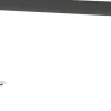 GERMANIA Hoogteverstelbaar Zit-sta-bureau Eiken Metaal, spaanplaat Wit C-Voet 1,400 x 800 x 910 mm