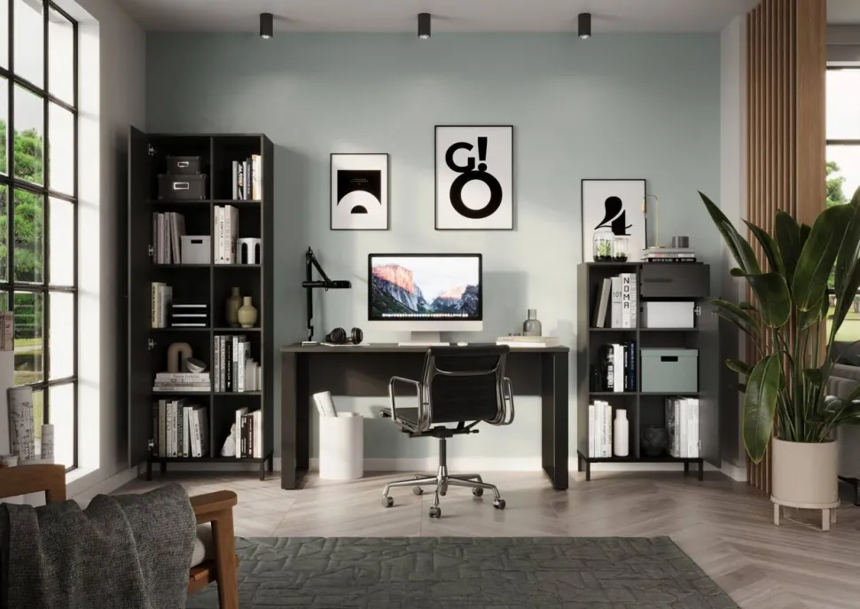 GERMANIA Rovigo 2237-547 Archiefkast 64 x 34 x 190 cm Grafiet